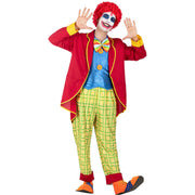 Op deze afbeelding zie je een Accessoires, van het merk Funidelia. Rode Krullen Pruik Grappige Clown