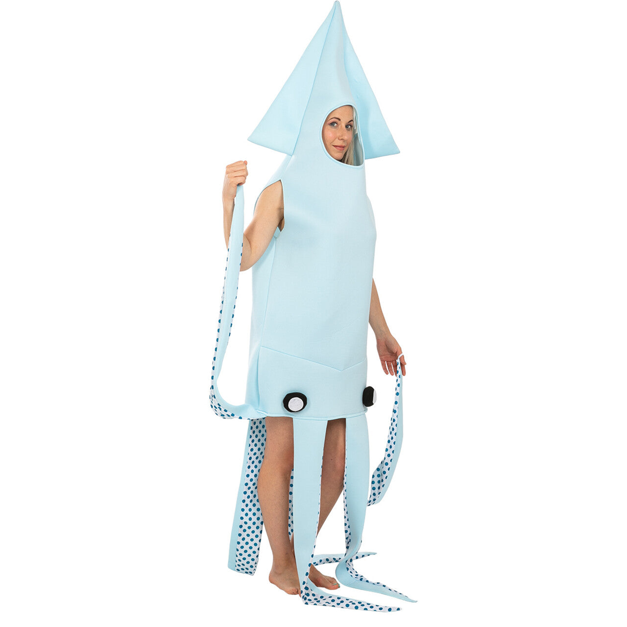 Op deze afbeelding zie je een Kostuums, van het merk Funidelia. Pijlstaart Inktvis Blauw Kostuum