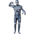 Creepy Ghost Monster Second Skin Man Kostuum
