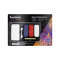 Clown Make-Up Set Paars Rood Wit
