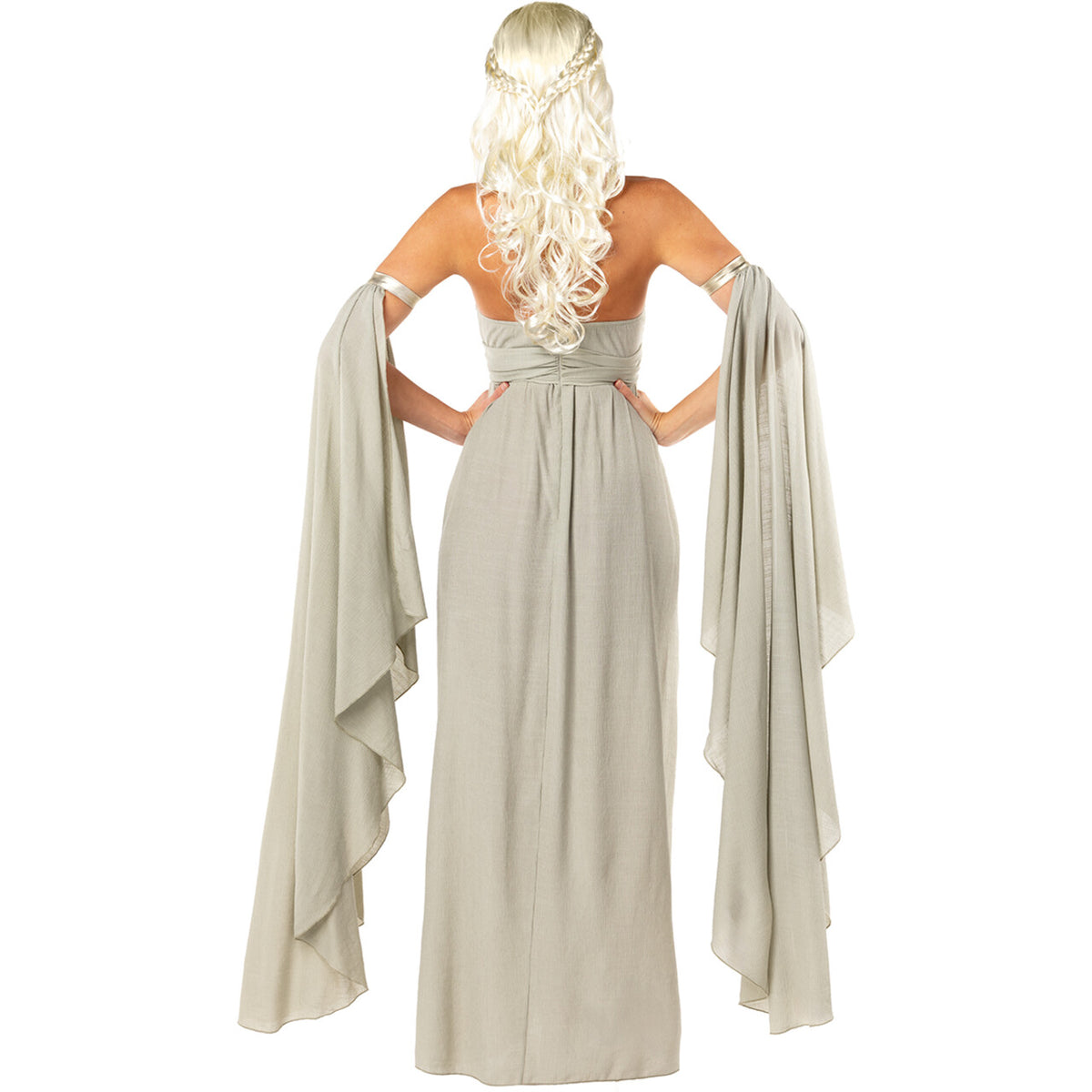 Op deze afbeelding zie je een Kostuums, van het merk Funidelia. Queen Daenerys Targaryen Khaleesi Game Of Thrones Vrouw Kostuum