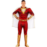 Op deze afbeelding zie je een Kostuums, van het merk Funidelia. Captain Marvel Shazam Man Kostuum