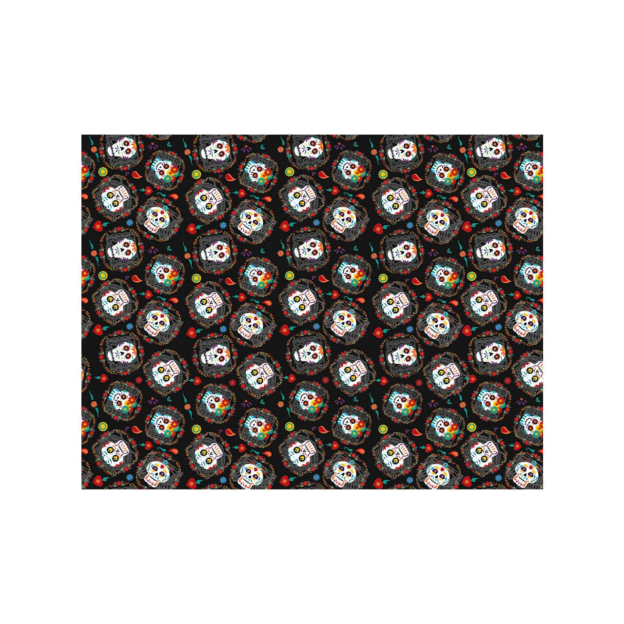 Op deze afbeelding zie je een Decoratie, van het merk Funidelia. Day Of The Dead Catrina Tafelkleed 120 X 180cm