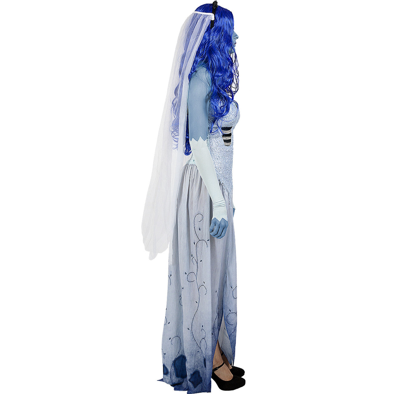 Op deze afbeelding zie je een Kostuums, van het merk Funidelia. Dode-Lijk Bruid Corpse Bride Vrouw Kostuum
