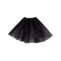 Zwarte Tutu Fantasy Dance Vrouw