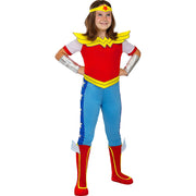 Op deze afbeelding zie je een Kostuums, van het merk Funidelia. Klassieke Wonder Woman Dc Super Heldin Meisje Kostuum