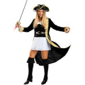 Deluxe Piraat Sasha Fightlove Vrouw Kostuum