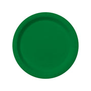 Op deze afbeelding zie je een Decoratie, van het merk Funidelia. 8 Borden Bosgroen 23 Cm