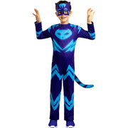 Op deze afbeelding zie je een Kostuums, van het merk Funidelia. Pj Masks De Blauwe Catboy Kind Kind Kostuum