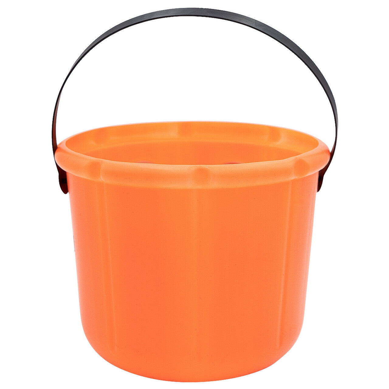 Op deze afbeelding zie je een Accessoires, van het merk Funidelia. Halloween Pompoen Emmer 20 Cm