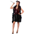 Knappe Flapper Jaren 20 Vrouw Kostuum