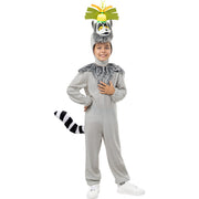 Op deze afbeelding zie je een Kostuums, van het merk Funidelia. Madagascar Ringstaartmaki King Julien Kind Kostuum