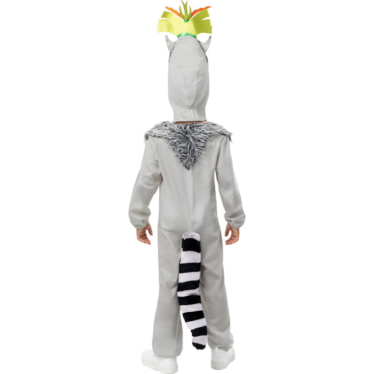 Op deze afbeelding zie je een Kostuums, van het merk Funidelia. Madagascar Ringstaartmaki King Julien Kind Kostuum