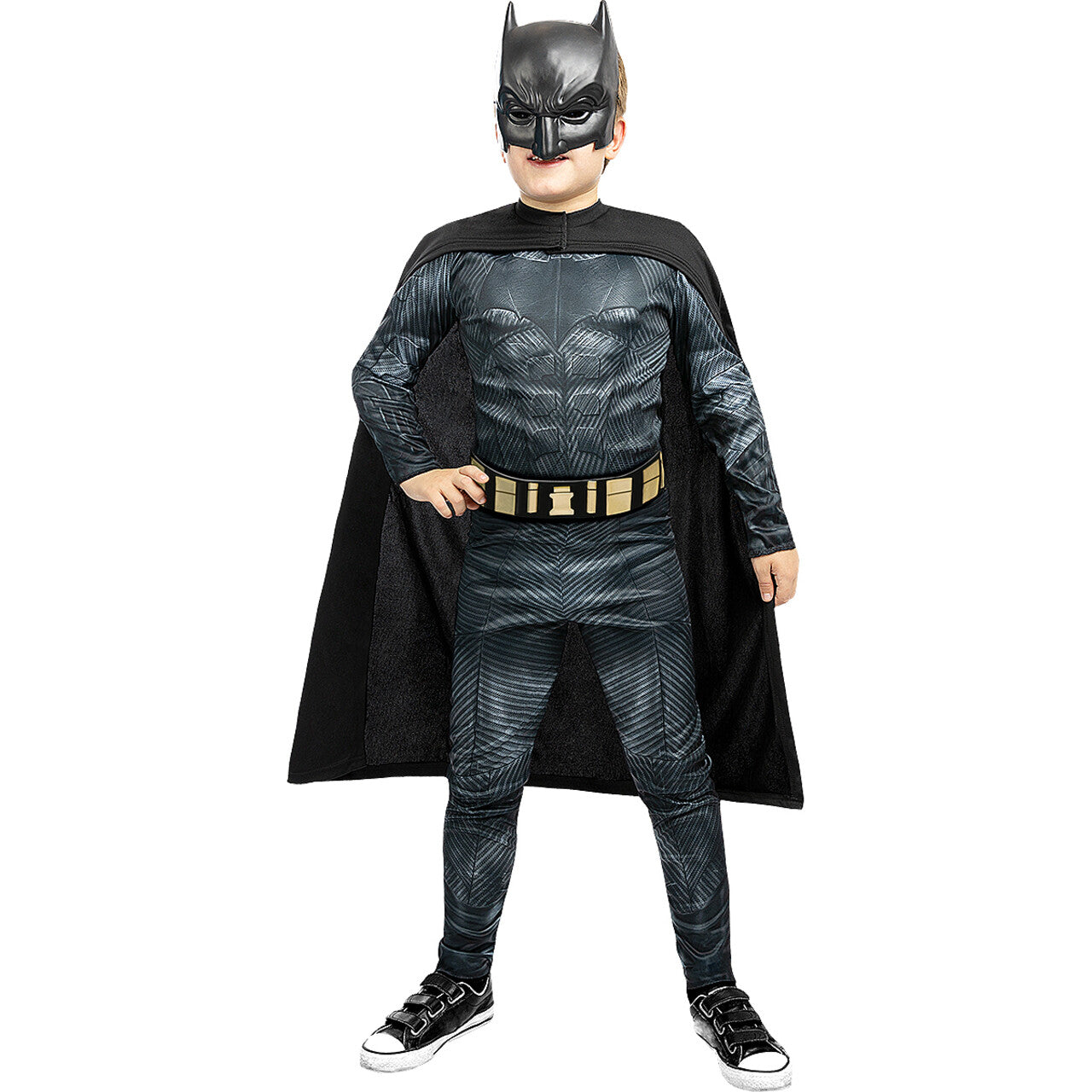 Op deze afbeelding zie je een Kostuums, van het merk Funidelia. Batman Nightknight Justice League Kind Jongen Kostuum
