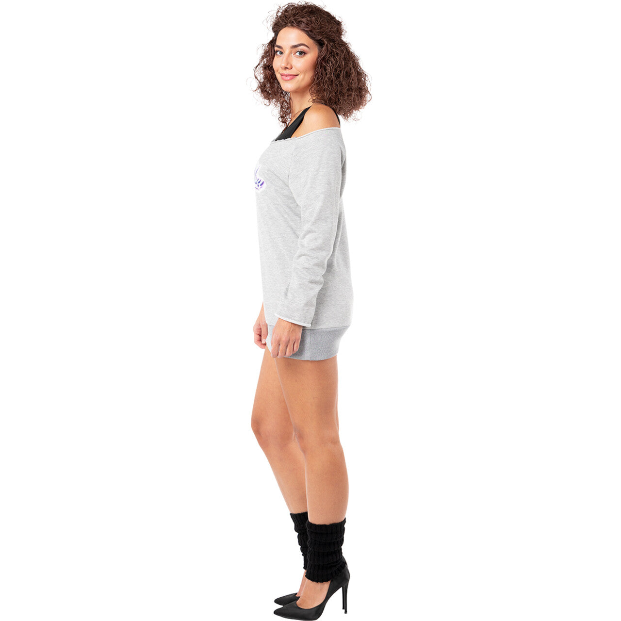 Op deze afbeelding zie je een Kostuums, van het merk Funidelia. Flashdance Aerobic Fitness Dance Vrouw Kostuum