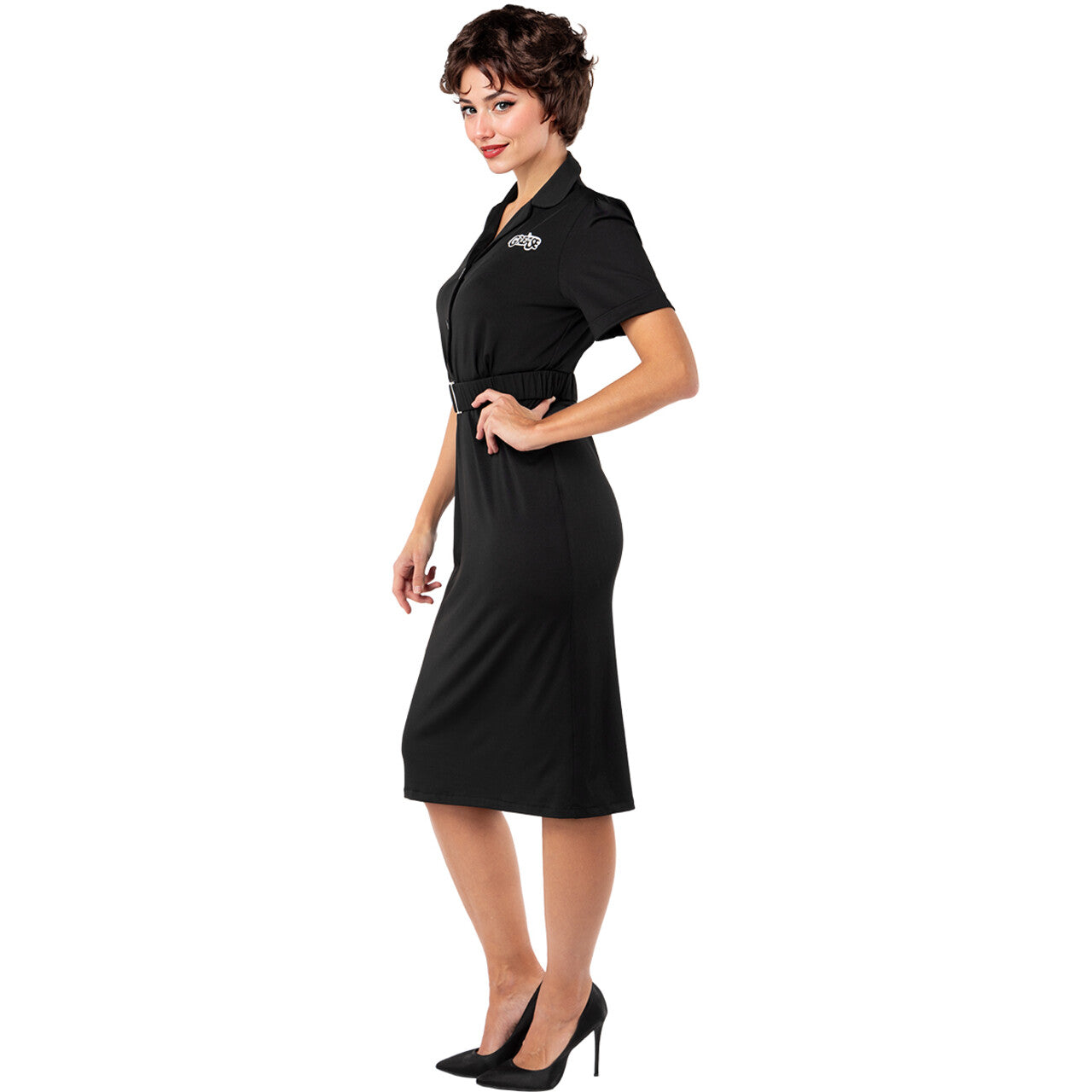 Op deze afbeelding zie je een Kostuums, van het merk Funidelia. Rizzo Grease Vrouw Kostuum