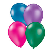 Op deze afbeelding zie je een Decoratie, van het merk Funidelia. Latex Ballonnen Metallic Multicolor 10 Stuks