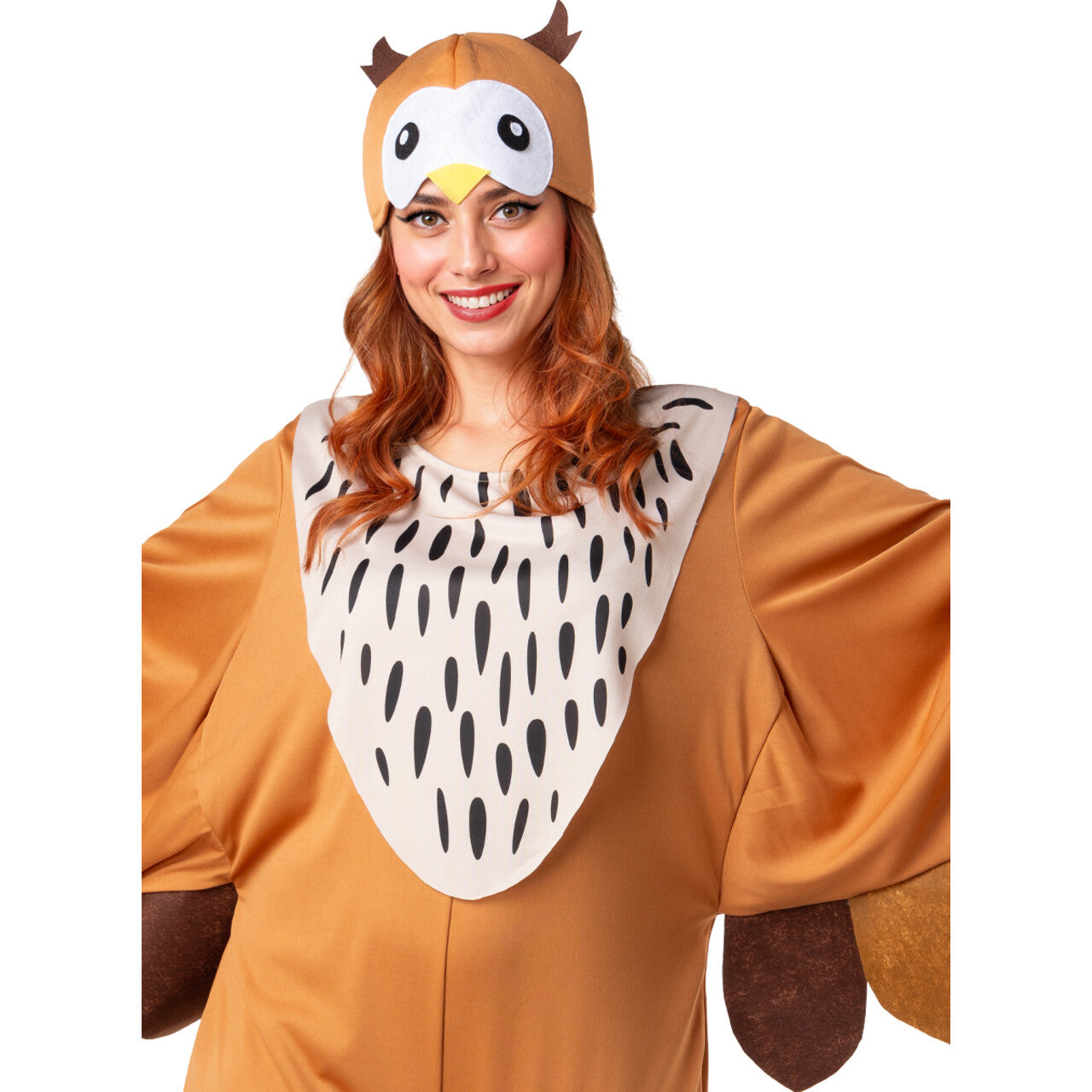 Op deze afbeelding zie je een Kostuums, van het merk Funidelia. De Onwijze Leuke Uil Unisex Kostuum