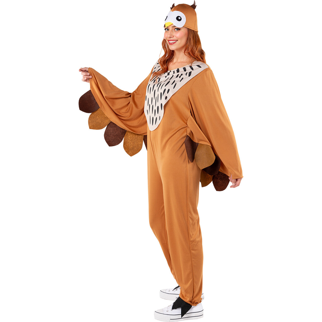 Op deze afbeelding zie je een Kostuums, van het merk Funidelia. De Onwijze Leuke Uil Unisex Kostuum