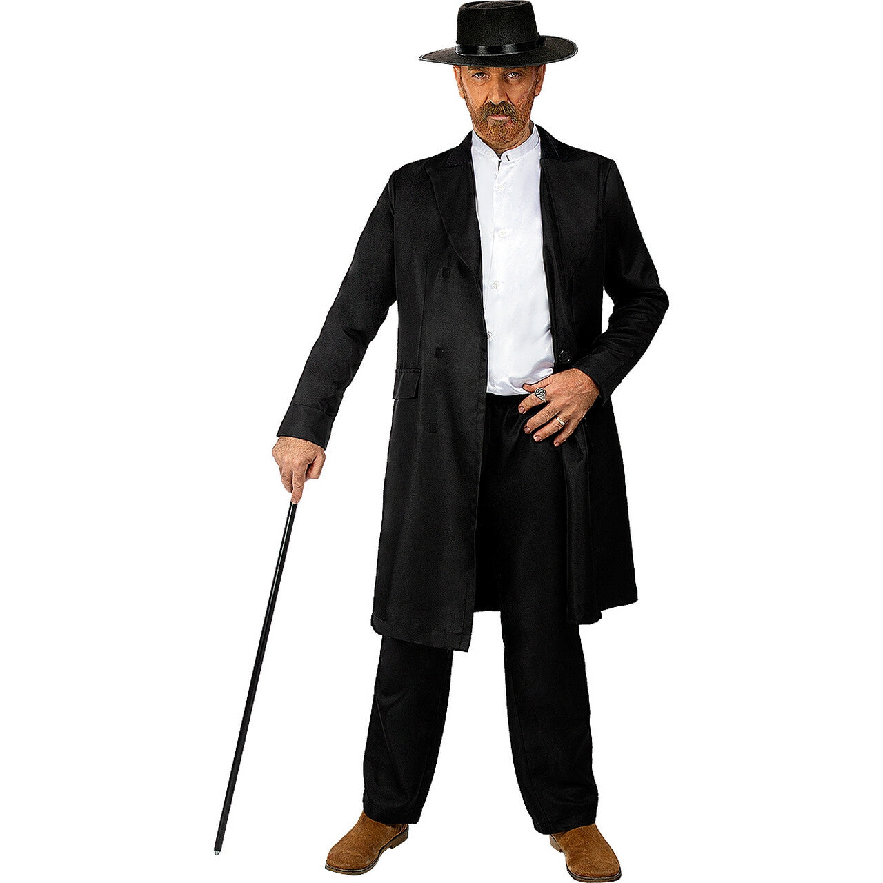 Op deze afbeelding zie je een Kostuums, van het merk Funidelia. Roaring Twenties Alfie Solomons Peaky Blinders Man Kostuum