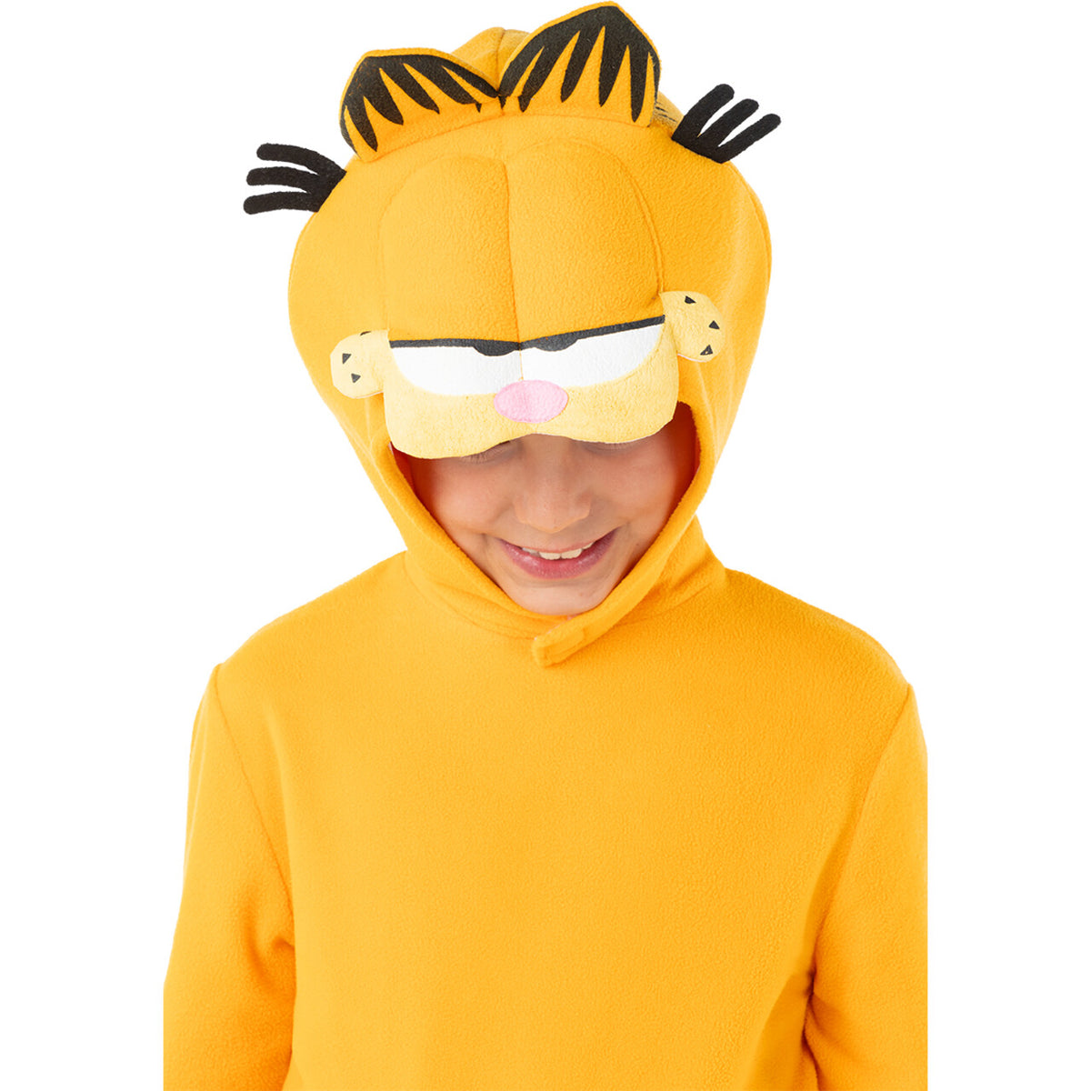 Op deze afbeelding zie je een Kostuums, van het merk Funidelia. Garfield De Oranje Kat Kind Kostuum