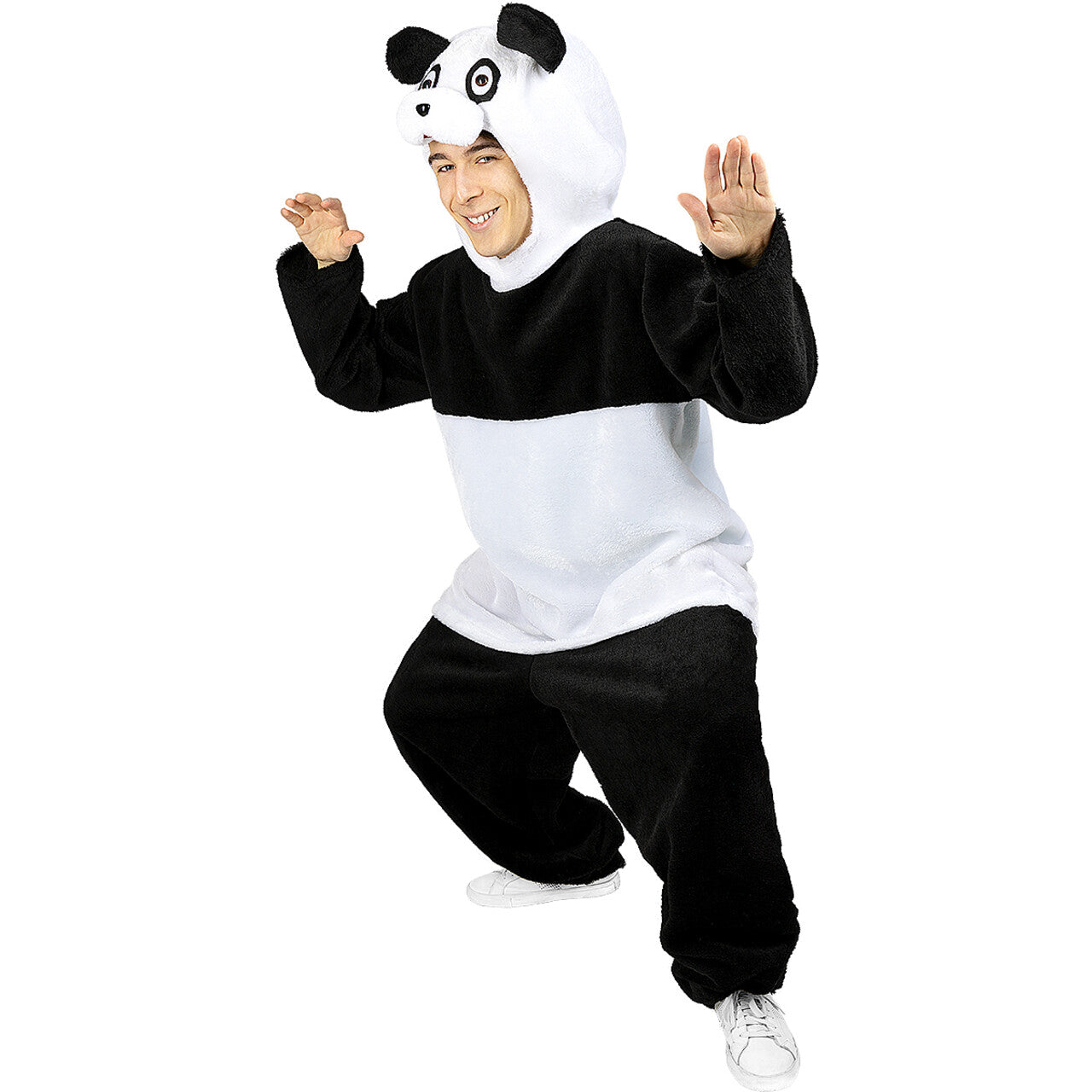 Op deze afbeelding zie je een Kostuums, van het merk Funidelia. Poonya De Panda Onesie Kostuum