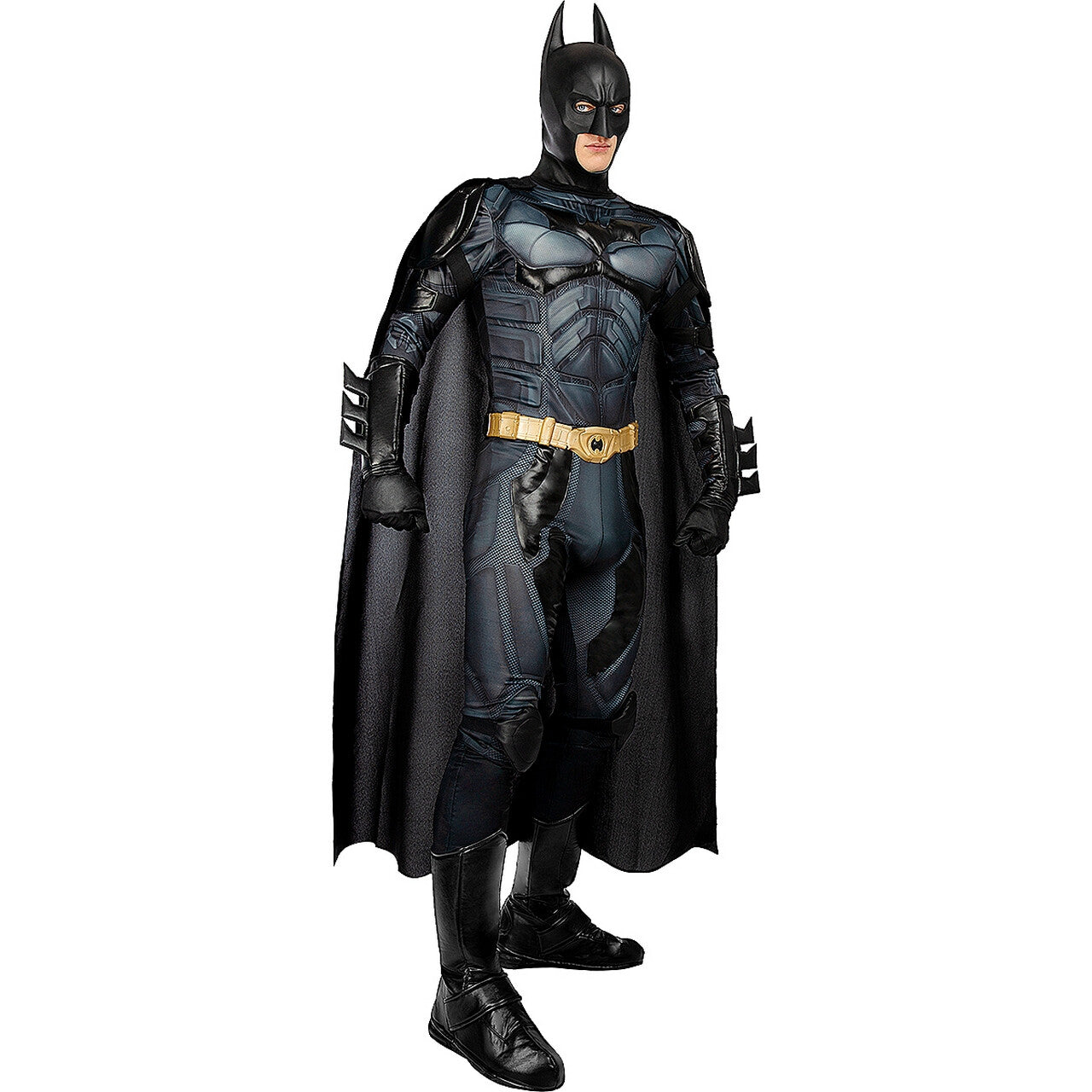 Op deze afbeelding zie je een Kostuums, van het merk Funidelia. The Dark Knight Batman Diamond Edition Kostuum