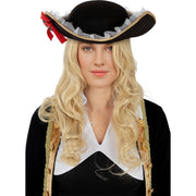 Op deze afbeelding zie je een Accessoires, van het merk Funidelia. Deftige Pirate Hoed Rosalina