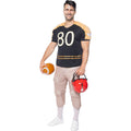 American Football Speler 80 Yards Man Kostuum