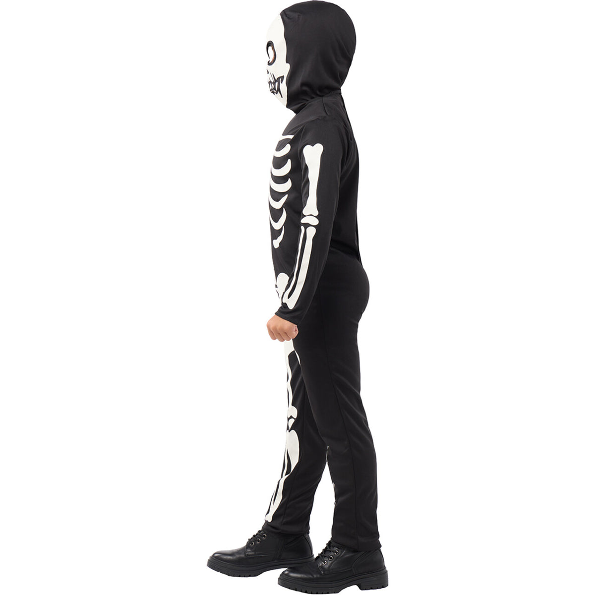 Op deze afbeelding zie je een Kostuums, van het merk Funidelia. Glow In The Dark Wandelend Skelet Kind Kostuum