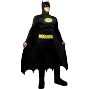 Op deze afbeelding zie je een Kostuums, van het merk Funidelia. Comicbook Batman Met Lichtgevend Logo Kostuum