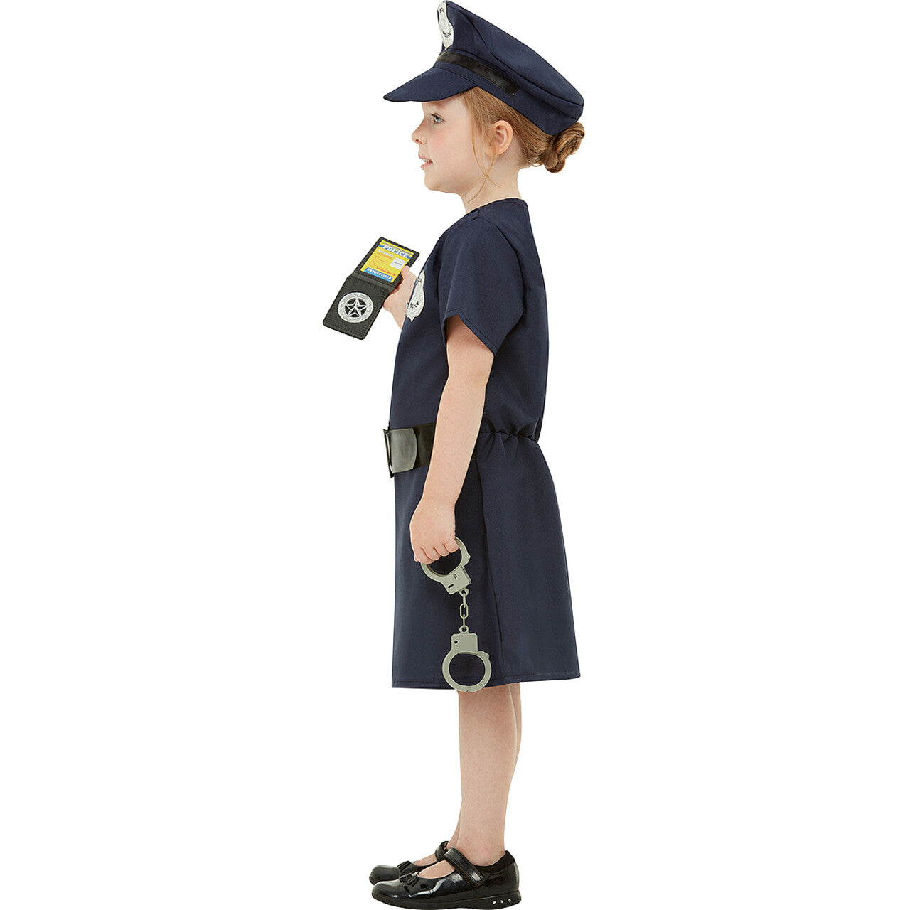 Op deze afbeelding zie je een Kostuums, van het merk Funidelia. Aardige Special Police Kind Meisje Kostuum