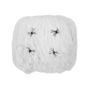 Op deze afbeelding zie je een Decoratie, van het merk Funidelia. Bag Of Webs Met Spinnen 250 Gram