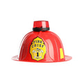 Fire Chief Helm Met Sirene En Licht