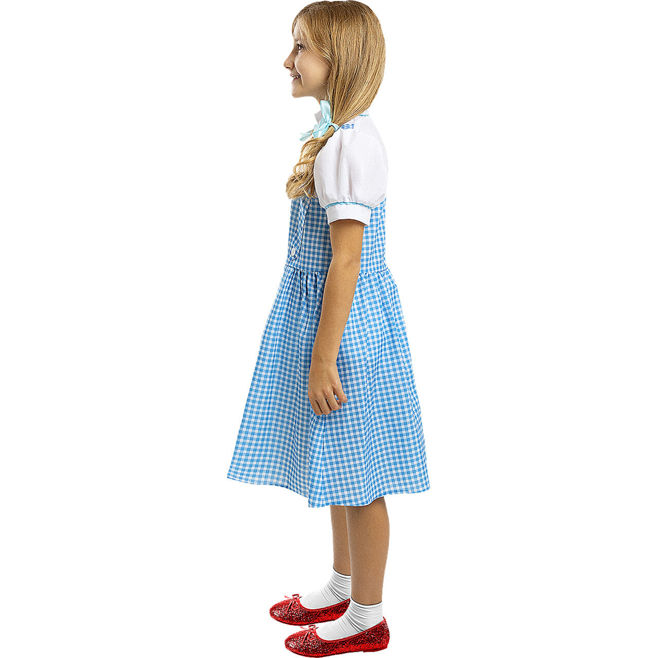 Op deze afbeelding zie je een Kostuums, van het merk Funidelia. Dorothy The Wizard Of Oz Kind Meisje Kostuum