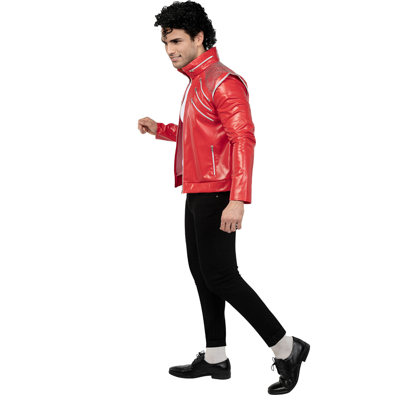 Op deze afbeelding zie je een Kostuums, van het merk Funidelia. Beat It Mj Jas Man