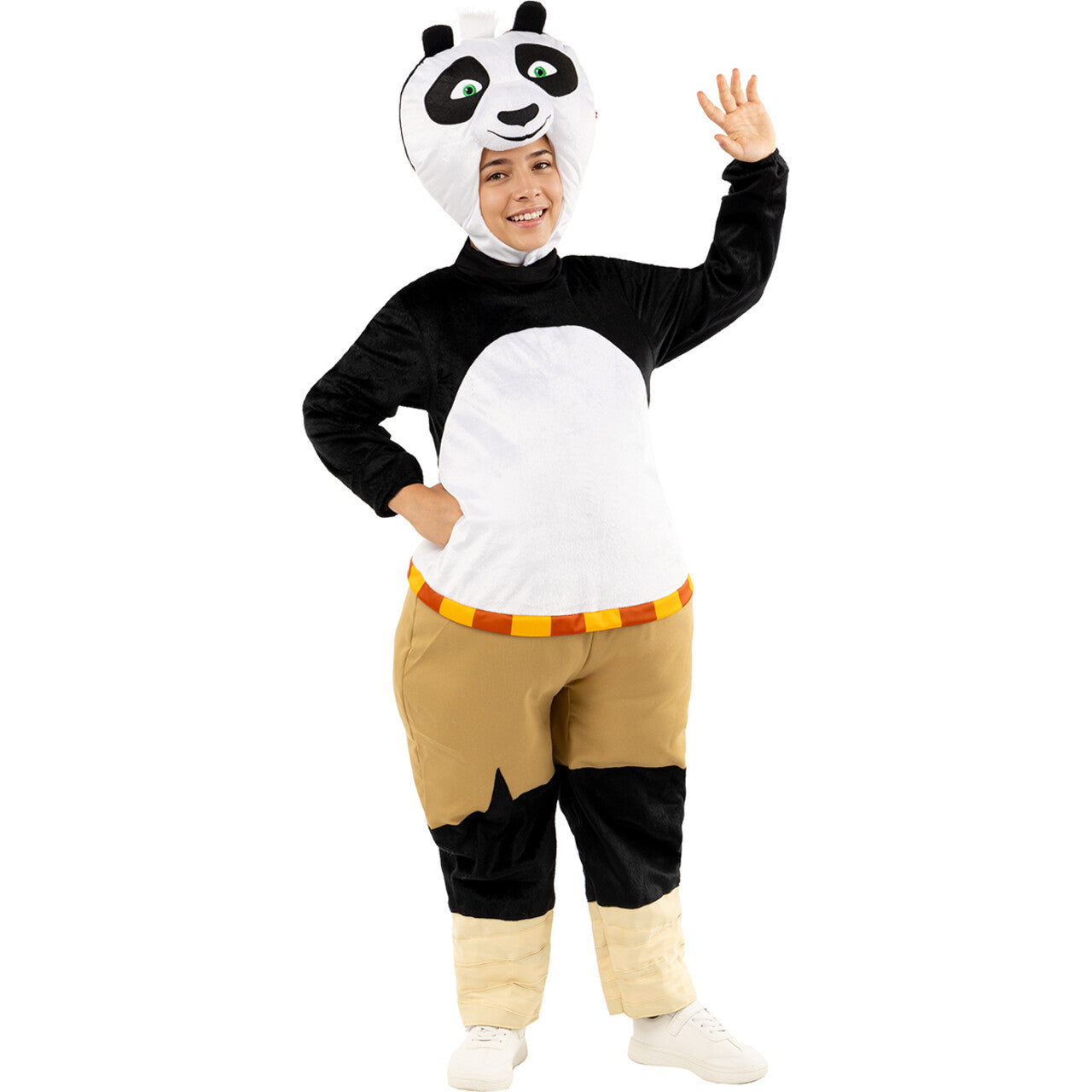 Op deze afbeelding zie je een Kostuums, van het merk Funidelia. Kung Fu Panda™ Po Power Kind Kostuum