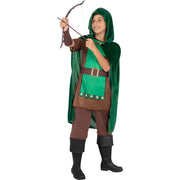 Op deze afbeelding zie je een Kostuums, van het merk Funidelia. Robin Held Van Het Arme Volk Hood Jongen Kostuum