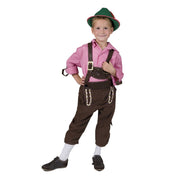 Op deze afbeelding zie je een Kostuums, van het merk Funny Fashion. Viktualienmarkt Lederhose Jongen