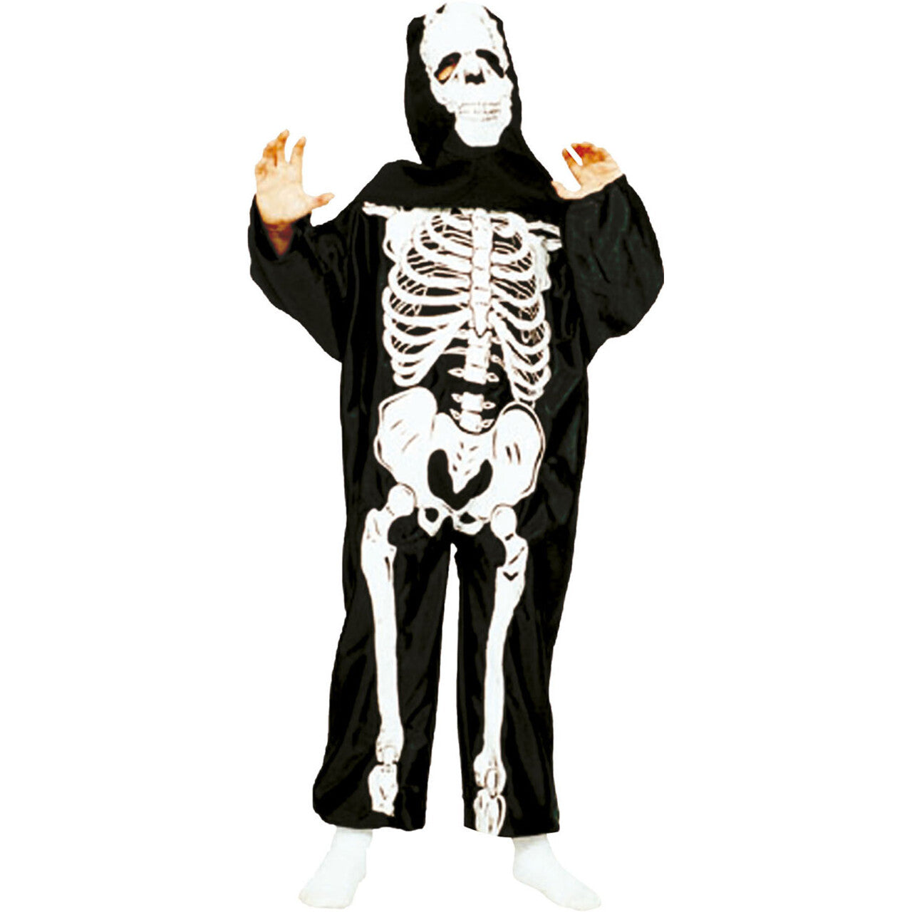 Op deze afbeelding zie je een Kostuums, van het merk Funny Fashion. Skeletorax Jongen Kostuum