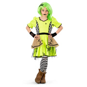 Op deze afbeelding zie je een Kostuums, van het merk Funny Fashion. Kriebelbeestjes Heks Bugs Meisje Kostuum
