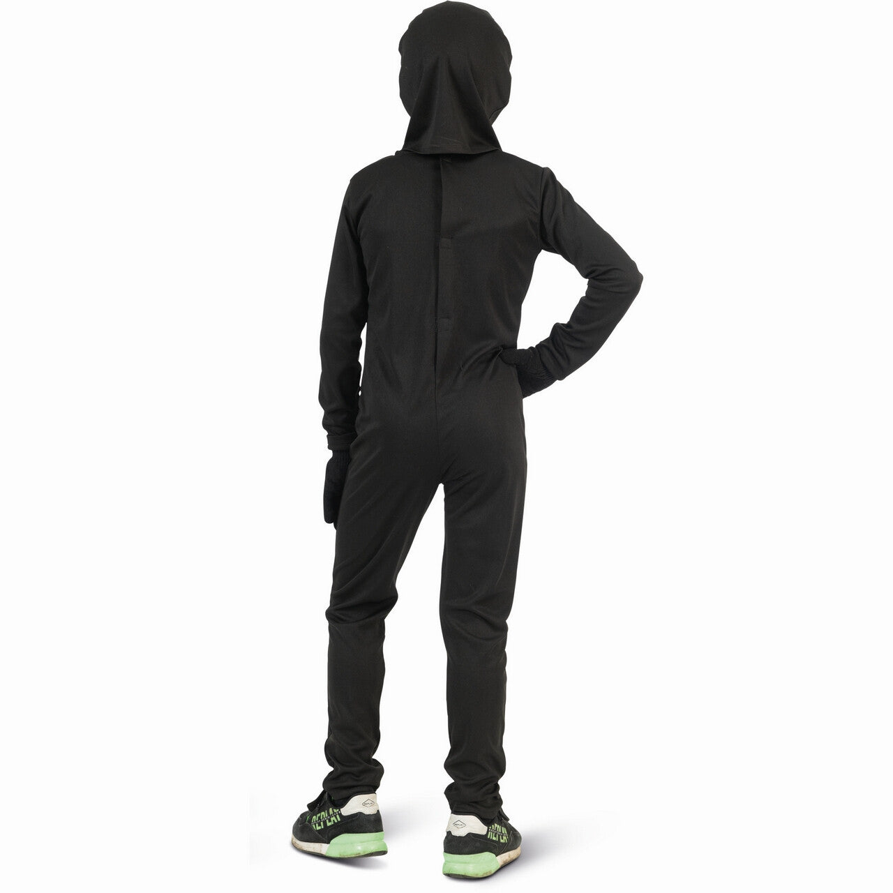 Op deze afbeelding zie je een Kostuums, van het merk Funny Fashion. Rammelend Skelet Stef Kind Kostuum