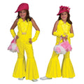 Neon Geel Jumpsuit Meisje Kostuum