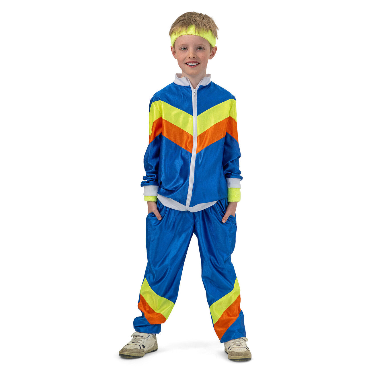 Op deze afbeelding zie je een Kostuums, van het merk Funny Fashion. Trainingspak Sport En Spel Kind Kostuum