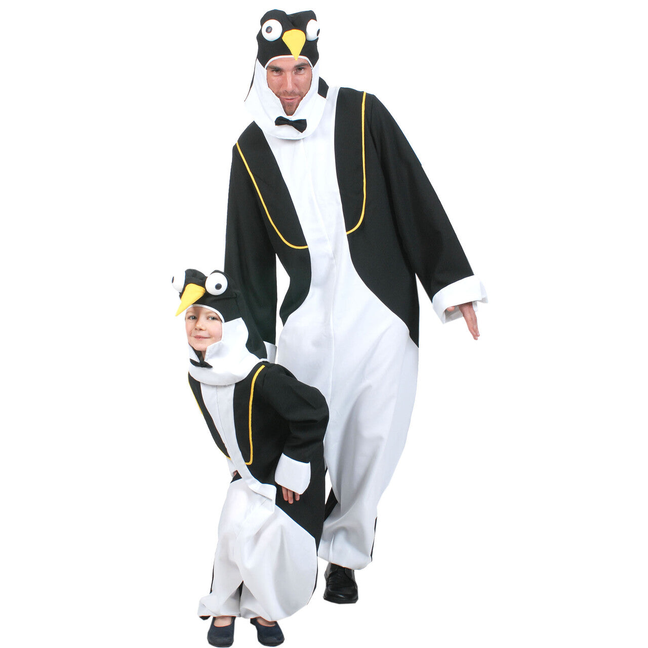 Op deze afbeelding zie je een Kostuums, van het merk Funny Fashion. Peter De Pinguin Jongen Kostuum