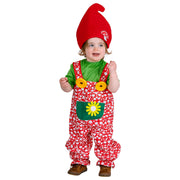 Op deze afbeelding zie je een Kostuums, van het merk Funny Fashion. Paddenstoel Kabouter Spillebeen Kind Kostuum