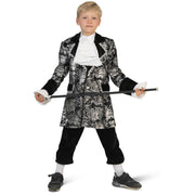 Op deze afbeelding zie je een Kostuums, van het merk Funny Fashion. Luxe Baron Van Silverstone Jongen Kostuum