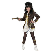 Op deze afbeelding zie je een Kostuums, van het merk Funny Fashion. Piraat Pecunia Jurk Meisje