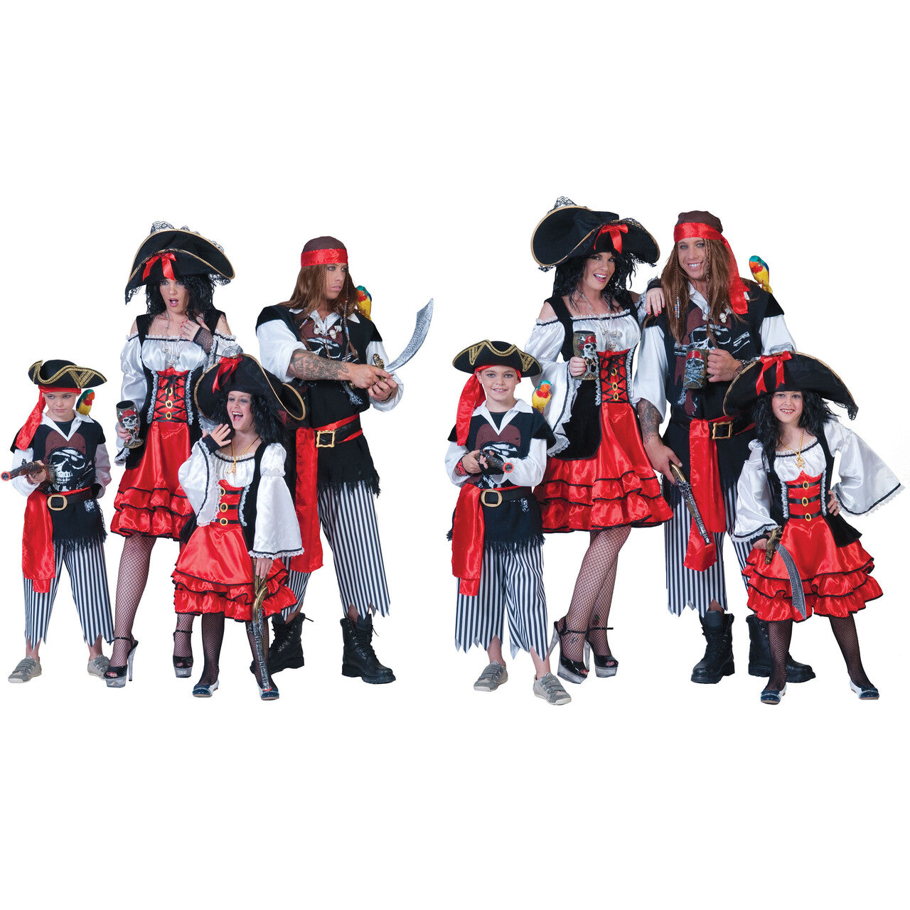 Op deze afbeelding zie je een Kostuums, van het merk Funny Fashion. Piraat Nieuw Amsterdam Kostuum Jongen