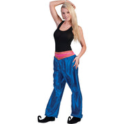 Op deze afbeelding zie je een Kostuums, van het merk Funny Fashion. Blauwe Oosterse Broek Vrouw